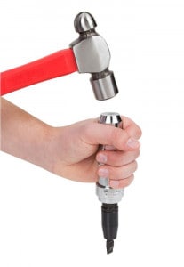 how to use a manual impact driver